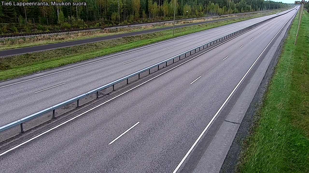 Kelikamerat Kuva Tie 6 Lappeenranta, Muukon suora, Lappeenranta, Etelä-Karjala