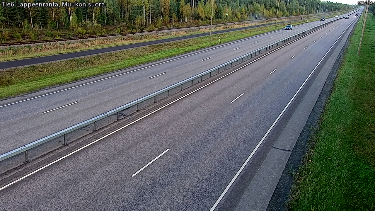 Kelikamerat Kuva Tie 6 Lappeenranta, Muukon suora, Lappeenranta, Etelä-Karjala