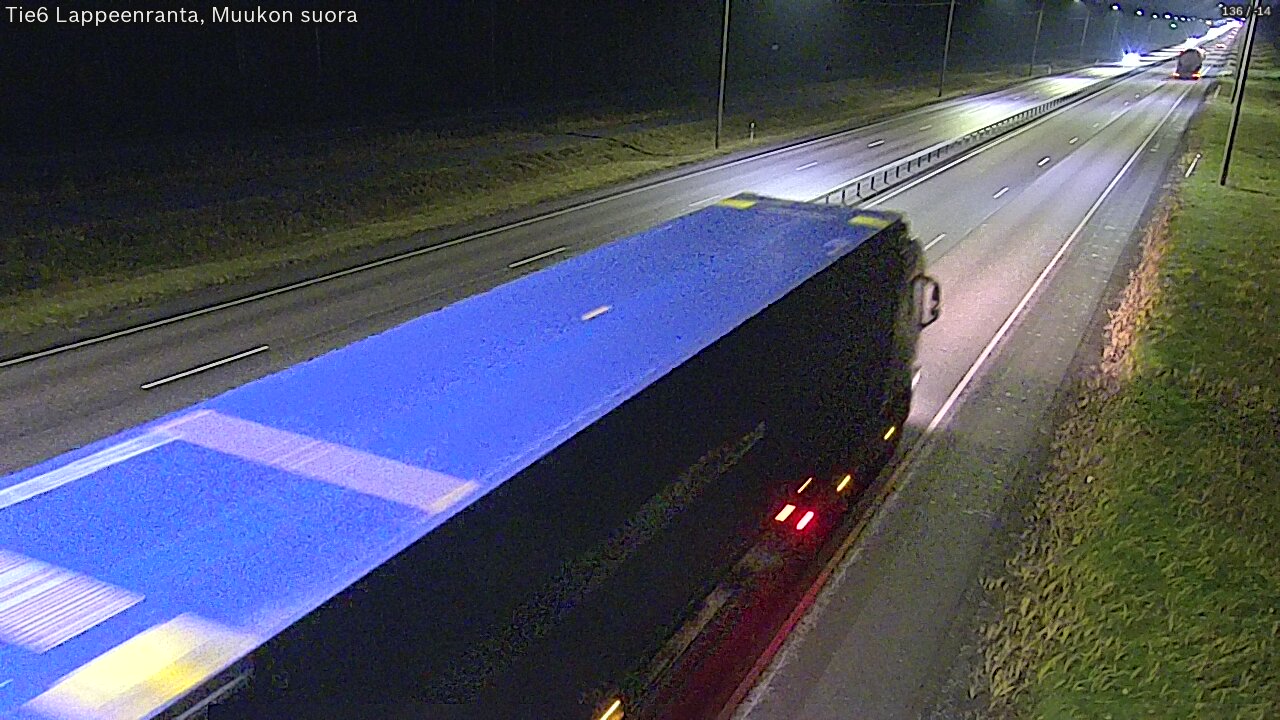 Kelikamerat Kuva Tie 6 Lappeenranta, Muukon suora, Lappeenranta, Etelä-Karjala