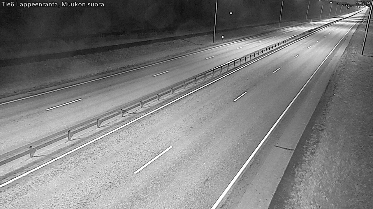 Kelikamerat Kuva Tie 6 Lappeenranta, Muukon suora, Lappeenranta, Etelä-Karjala