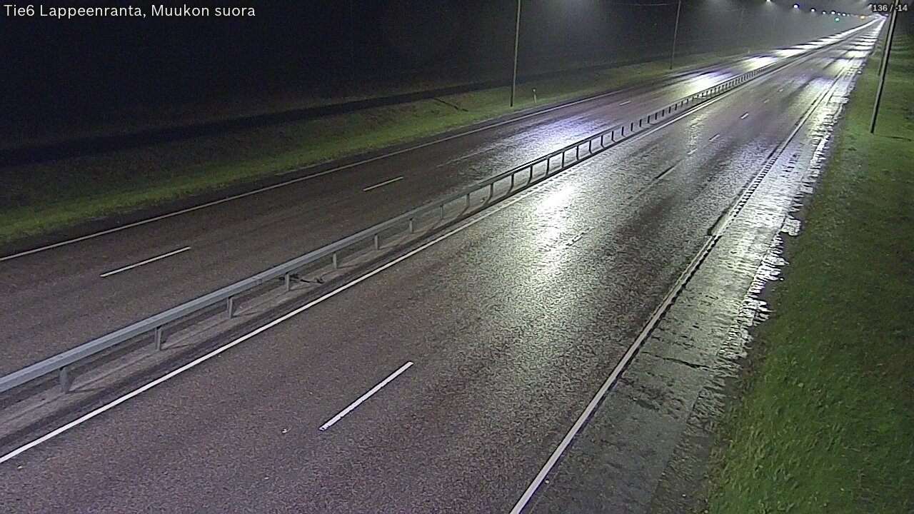 Kelikamerat Kuva Tie 6 Lappeenranta, Muukon suora, Lappeenranta, Etelä-Karjala