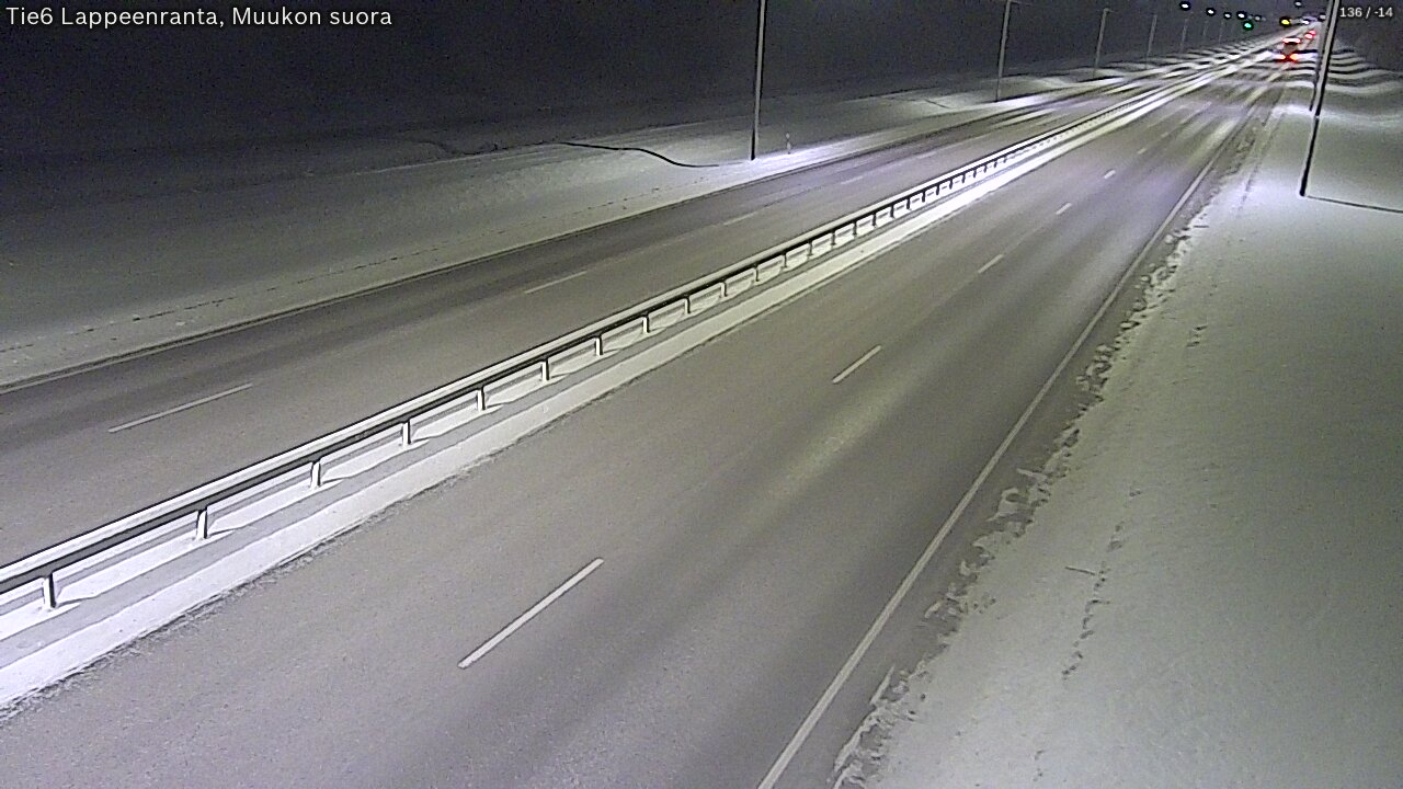 Kelikamerat Kuva Tie 6 Lappeenranta, Muukon suora, Lappeenranta, Etelä-Karjala