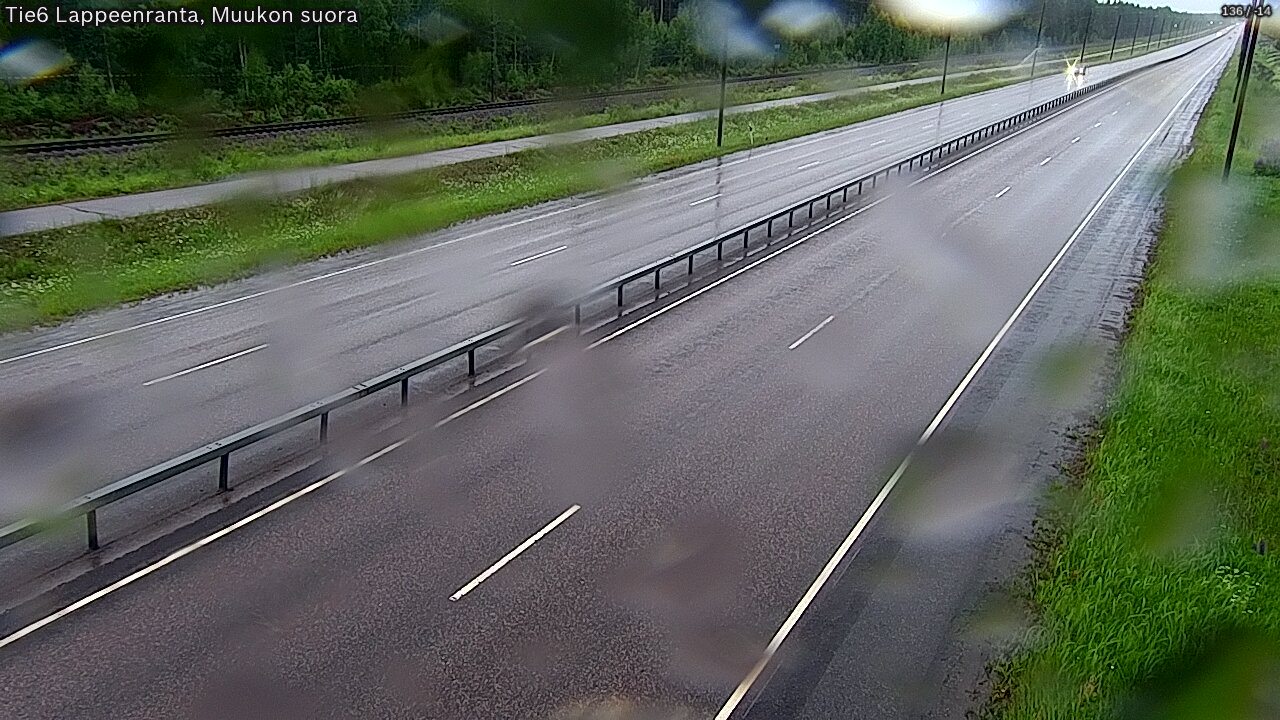 Kelikamerat Kuva Tie 6 Lappeenranta, Muukon suora, Lappeenranta, Etelä-Karjala