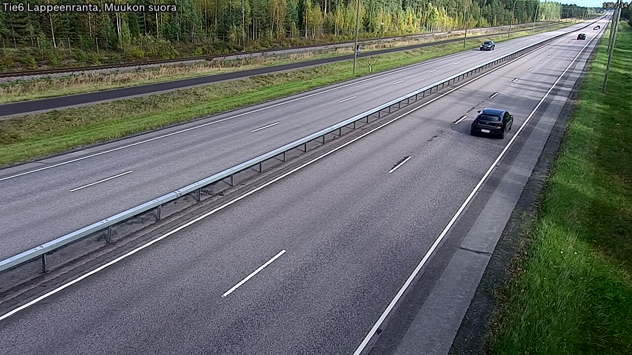 Kelikamerat Kuva Tie 6 Lappeenranta, Muukon suora, Lappeenranta, Etelä-Karjala