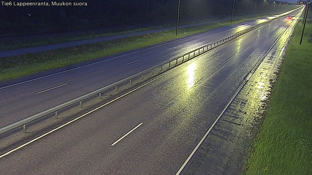 Kelikamerat Kuva Tie 6 Lappeenranta, Muukon suora, Lappeenranta, Etelä-Karjala