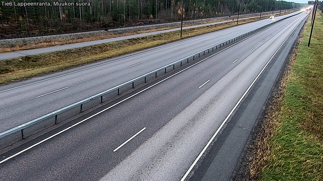 Kelikamerat Kuva Tie 6 Lappeenranta, Muukon suora, Lappeenranta, Etelä-Karjala