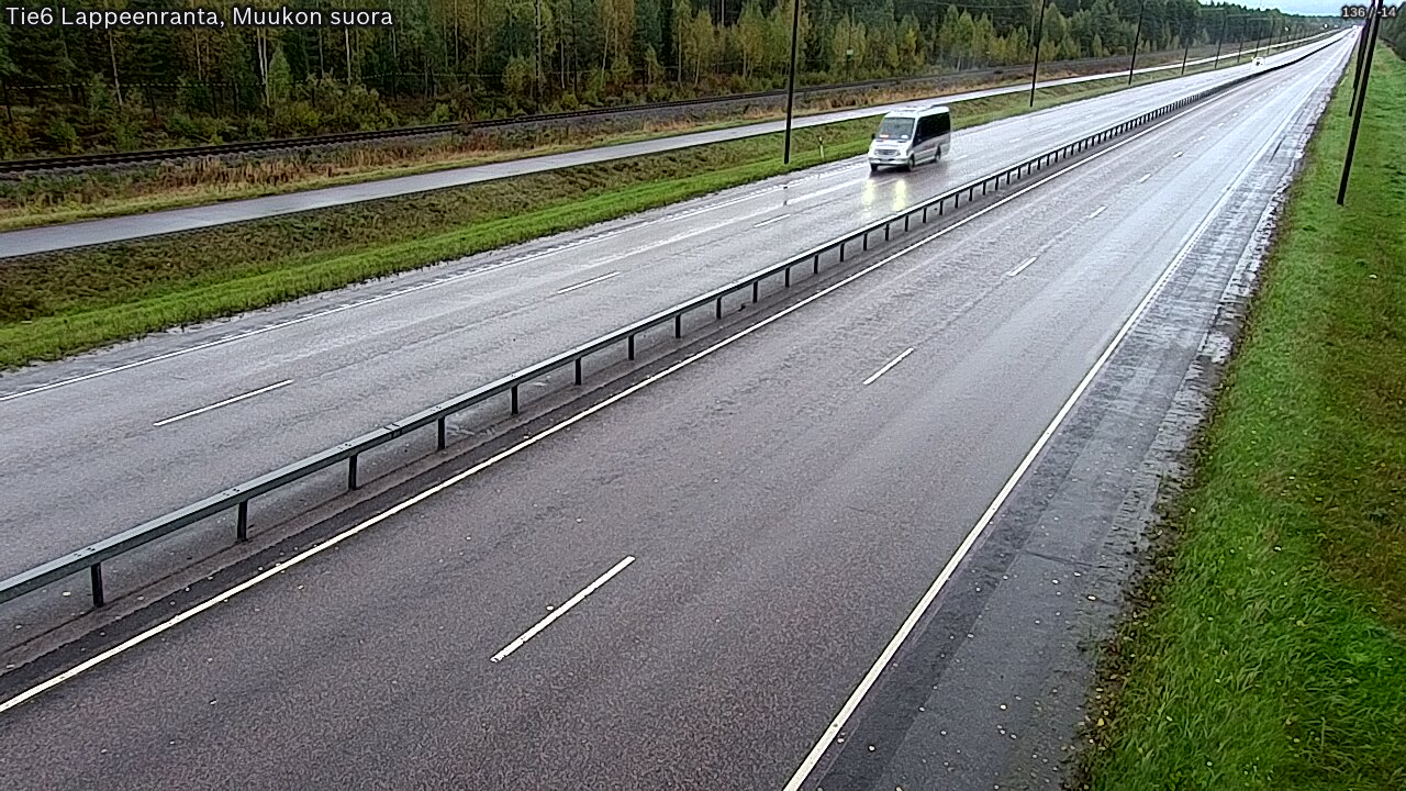 Kelikamerat Kuva Tie 6 Lappeenranta, Muukon suora, Lappeenranta, Etelä-Karjala