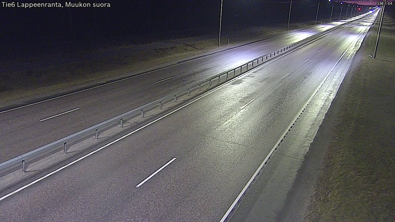 Weather Camera Image Tie 6 Villmanstrand, Muukko rakan, Lappeenranta, Etelä-Karjala