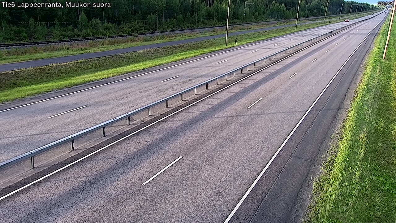 Kelikamerat Kuva Tie 6 Lappeenranta, Muukon suora, Lappeenranta, Etelä-Karjala