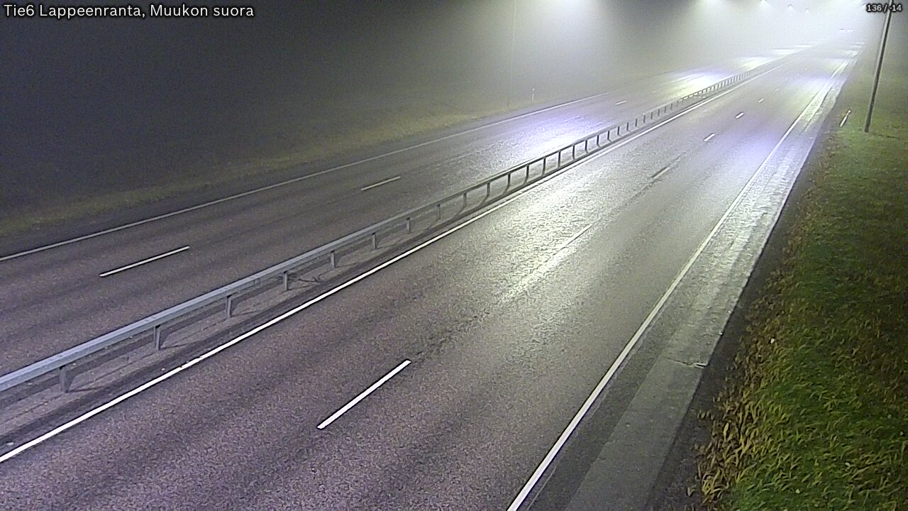 Kelikamerat Kuva Tie 6 Lappeenranta, Muukon suora, Lappeenranta, Etelä-Karjala