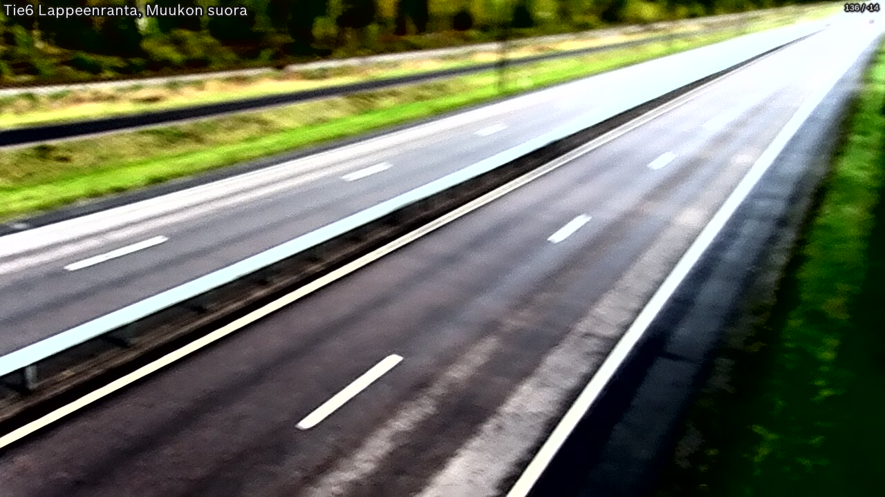 Kelikamerat Kuva Tie 6 Lappeenranta, Muukon suora, Lappeenranta, Etelä-Karjala