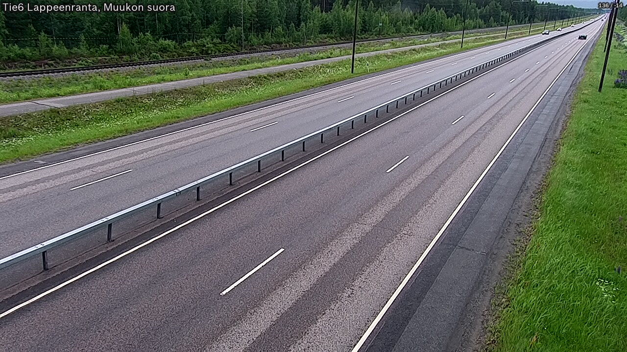Kelikamerat Kuva Tie 6 Lappeenranta, Muukon suora, Lappeenranta, Etelä-Karjala