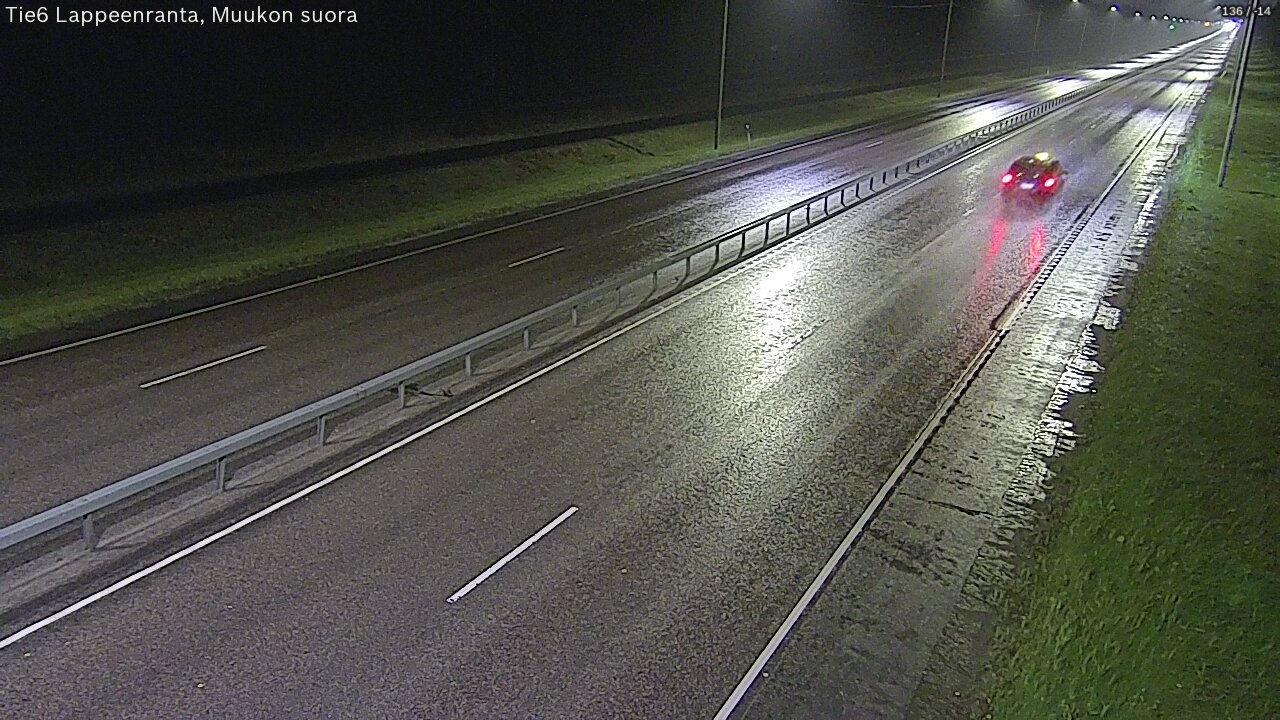 Kelikamerat Kuva Tie 6 Lappeenranta, Muukon suora, Lappeenranta, Etelä-Karjala