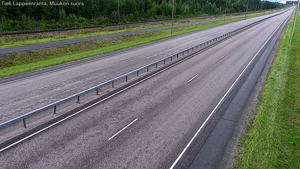 Kelikamerat Kuva Tie 6 Lappeenranta, Muukon suora, Lappeenranta, Etelä-Karjala