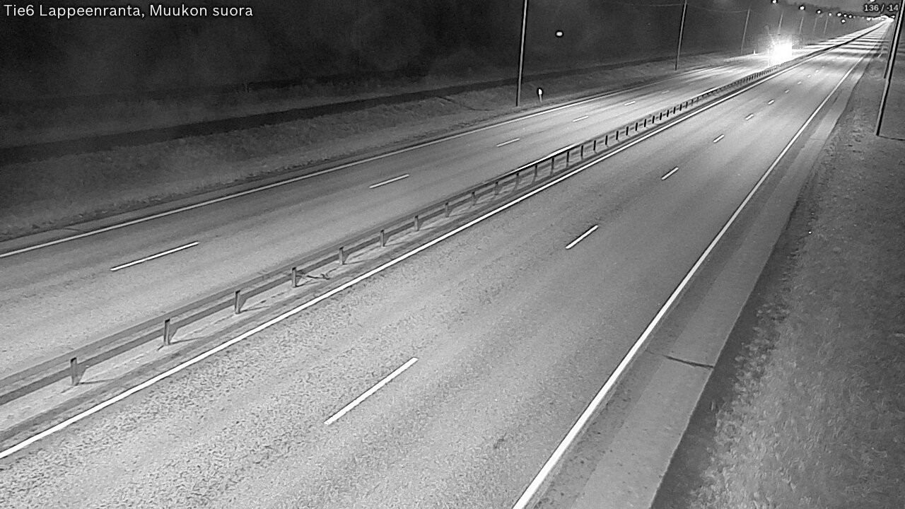 Kelikamerat Kuva Tie 6 Lappeenranta, Muukon suora, Lappeenranta, Etelä-Karjala