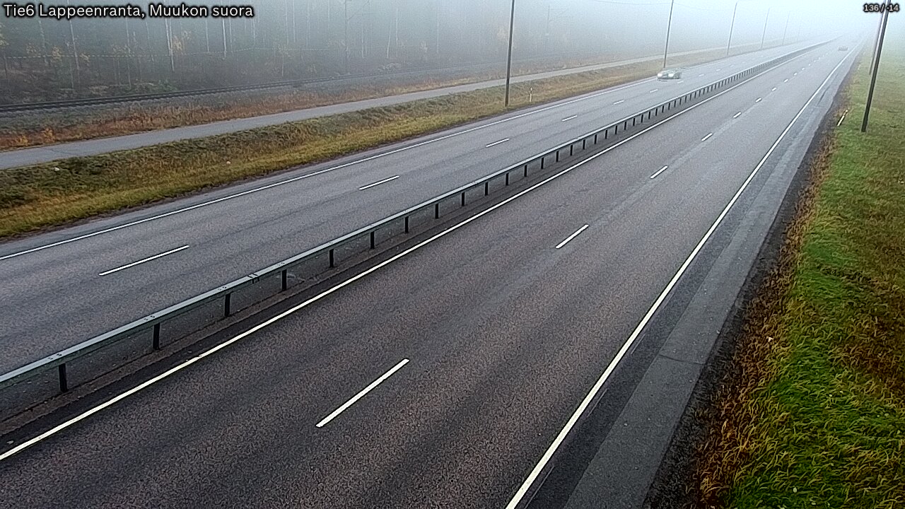 Kelikamerat Kuva Tie 6 Lappeenranta, Muukon suora, Lappeenranta, Etelä-Karjala