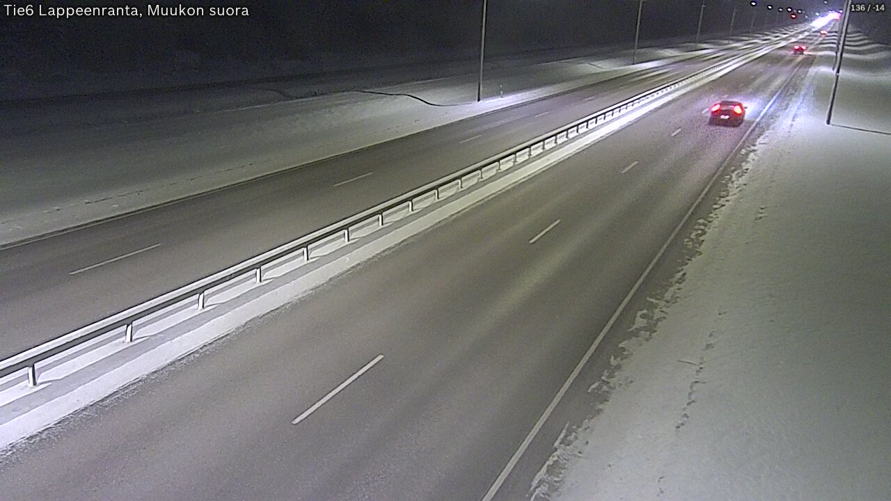 Kelikamerat Kuva Tie 6 Lappeenranta, Muukon suora, Lappeenranta, Etelä-Karjala