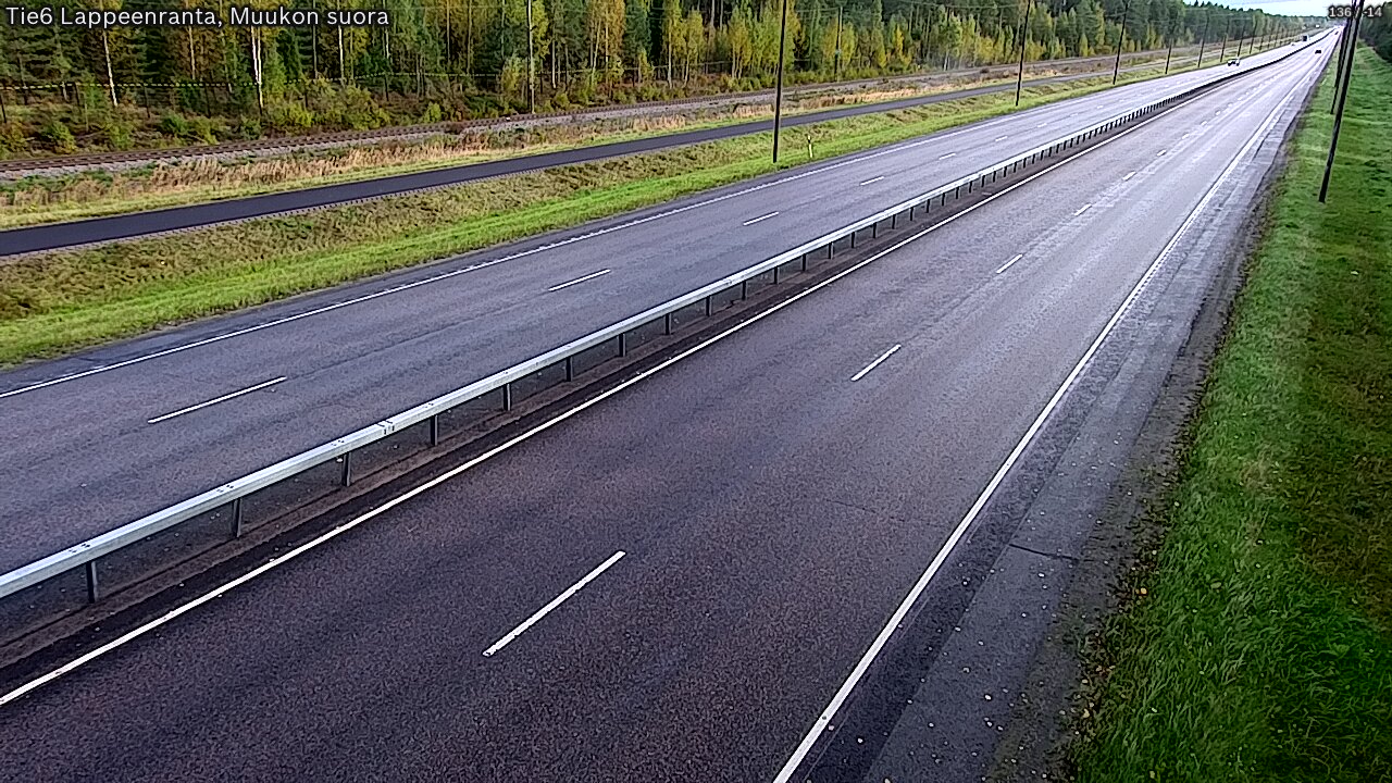 Kelikamerat Kuva Tie 6 Lappeenranta, Muukon suora, Lappeenranta, Etelä-Karjala