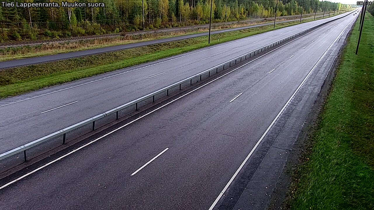 Kelikamerat Kuva Tie 6 Lappeenranta, Muukon suora, Lappeenranta, Etelä-Karjala