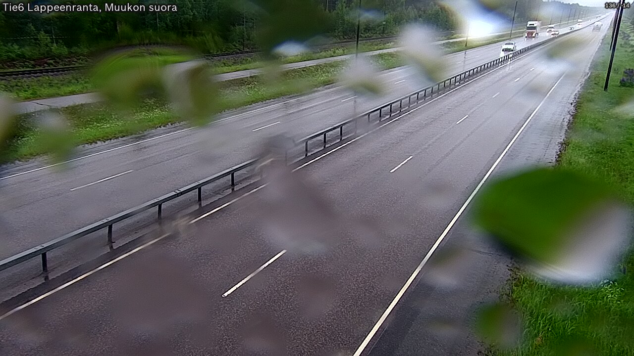 Kelikamerat Kuva Tie 6 Lappeenranta, Muukon suora, Lappeenranta, Etelä-Karjala
