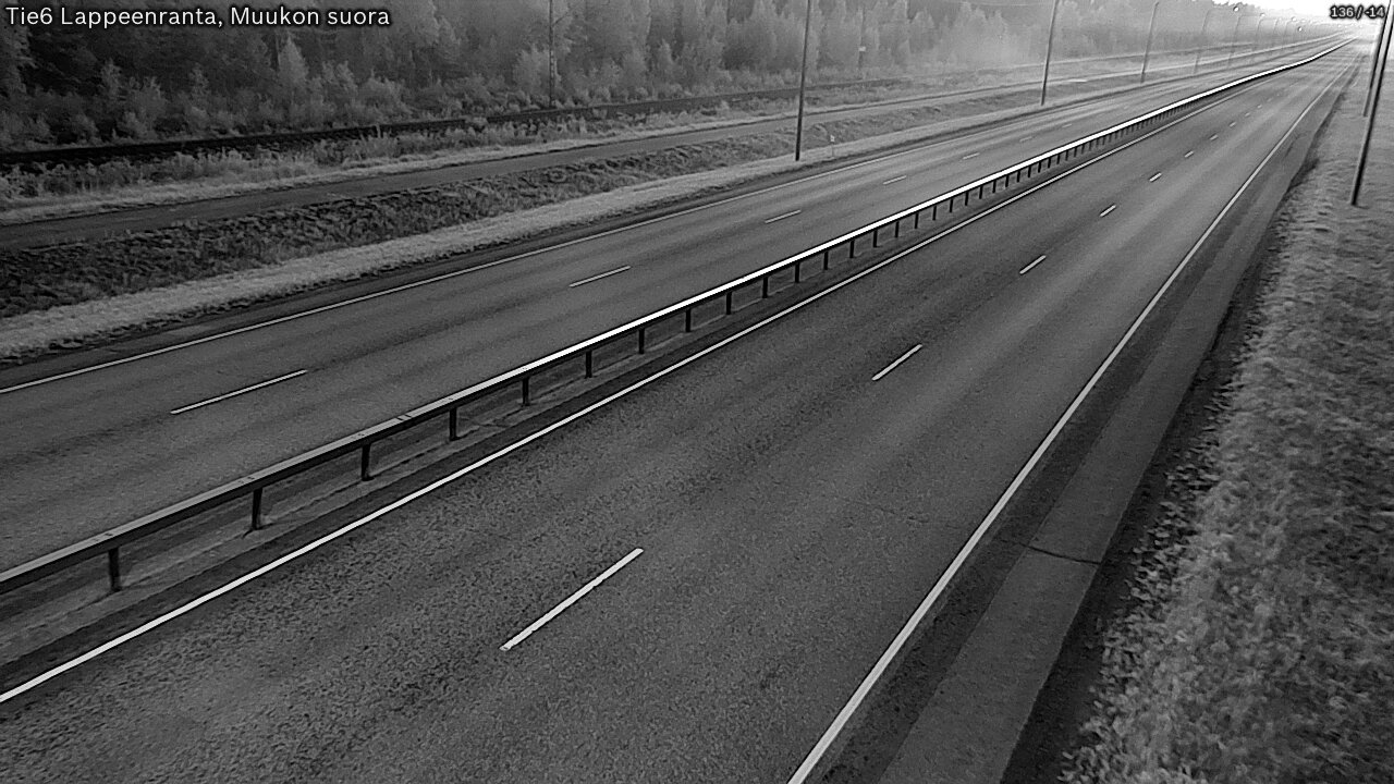 Kelikamerat Kuva Tie 6 Lappeenranta, Muukon suora, Lappeenranta, Etelä-Karjala