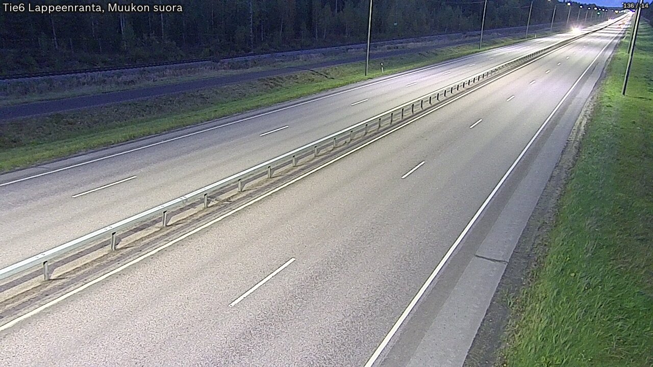 Kelikamerat Kuva Tie 6 Lappeenranta, Muukon suora, Lappeenranta, Etelä-Karjala
