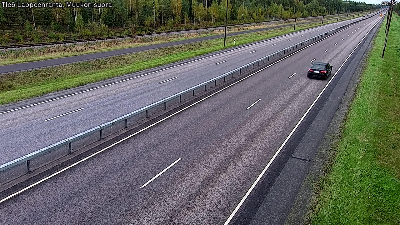 Kelikamerat Kuva Tie 6 Lappeenranta, Muukon suora, Lappeenranta, Etelä-Karjala