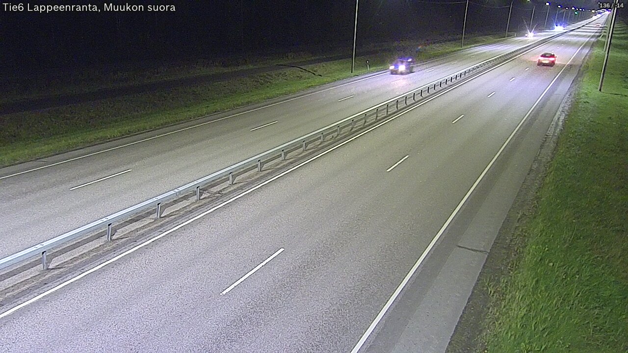 Kelikamerat Kuva Tie 6 Lappeenranta, Muukon suora, Lappeenranta, Etelä-Karjala