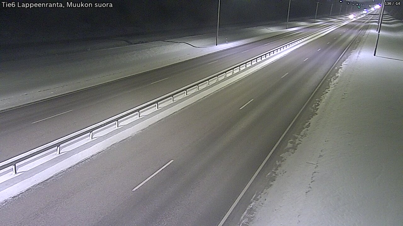 Kelikamerat Kuva Tie 6 Lappeenranta, Muukon suora, Lappeenranta, Etelä-Karjala