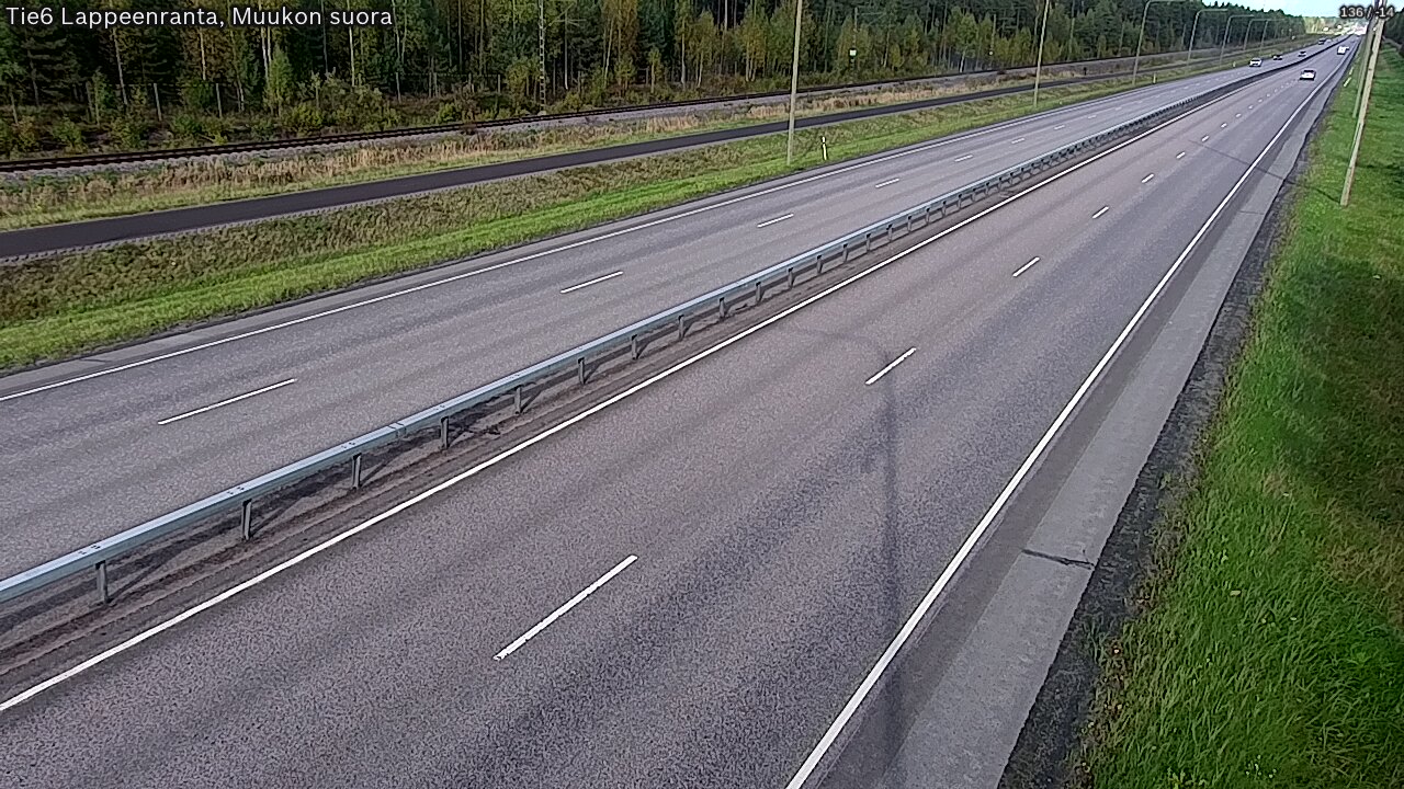 Kelikamerat Kuva Tie 6 Lappeenranta, Muukon suora, Lappeenranta, Etelä-Karjala