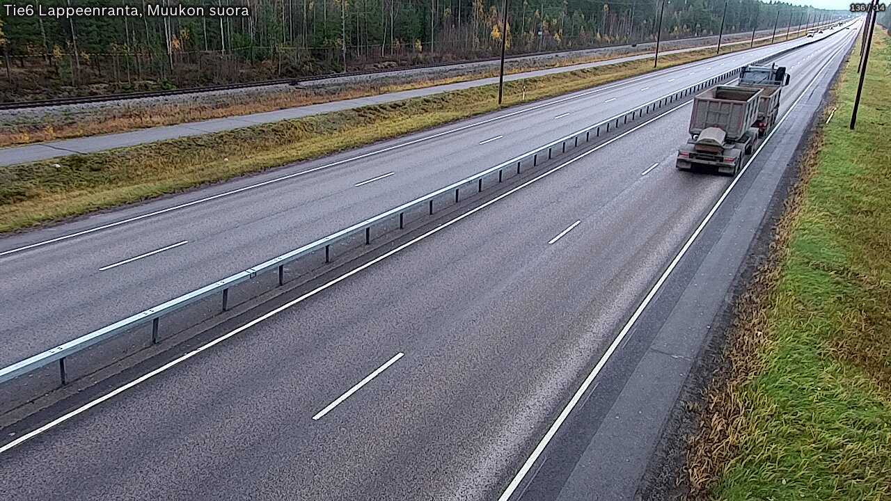 Kelikamerat Kuva Tie 6 Lappeenranta, Muukon suora, Lappeenranta, Etelä-Karjala