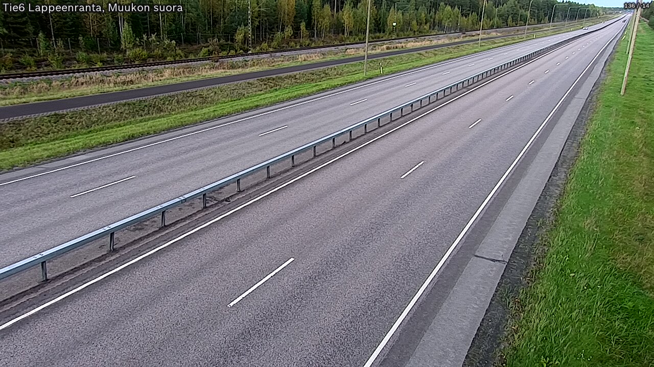 Kelikamerat Kuva Tie 6 Lappeenranta, Muukon suora, Lappeenranta, Etelä-Karjala