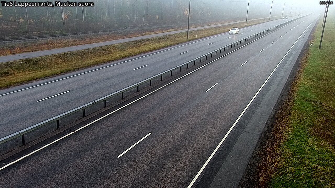 Kelikamerat Kuva Tie 6 Lappeenranta, Muukon suora, Lappeenranta, Etelä-Karjala