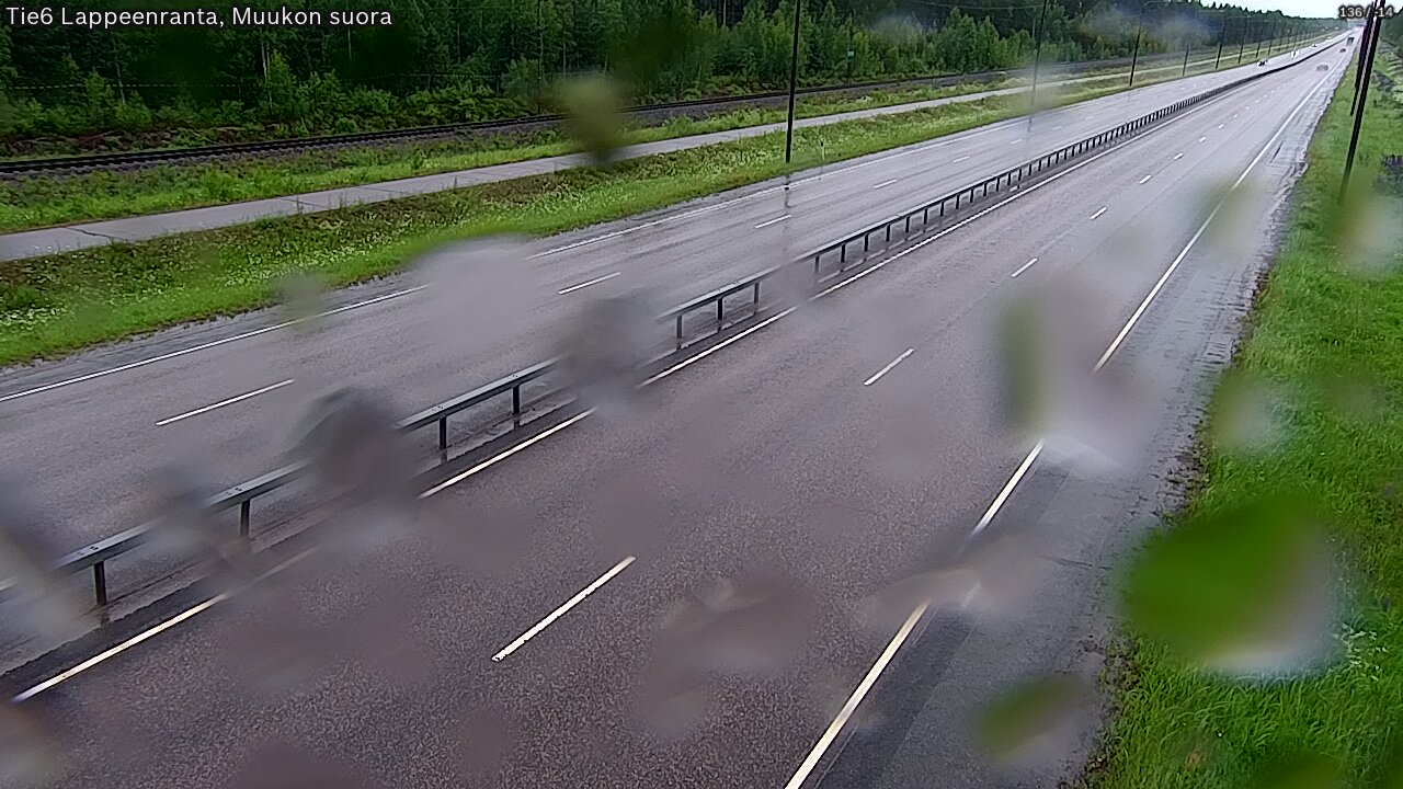 Kelikamerat Kuva Tie 6 Lappeenranta, Muukon suora, Lappeenranta, Etelä-Karjala
