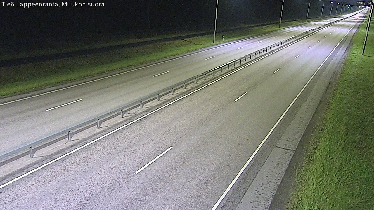 Kelikamerat Kuva Tie 6 Lappeenranta, Muukon suora, Lappeenranta, Etelä-Karjala