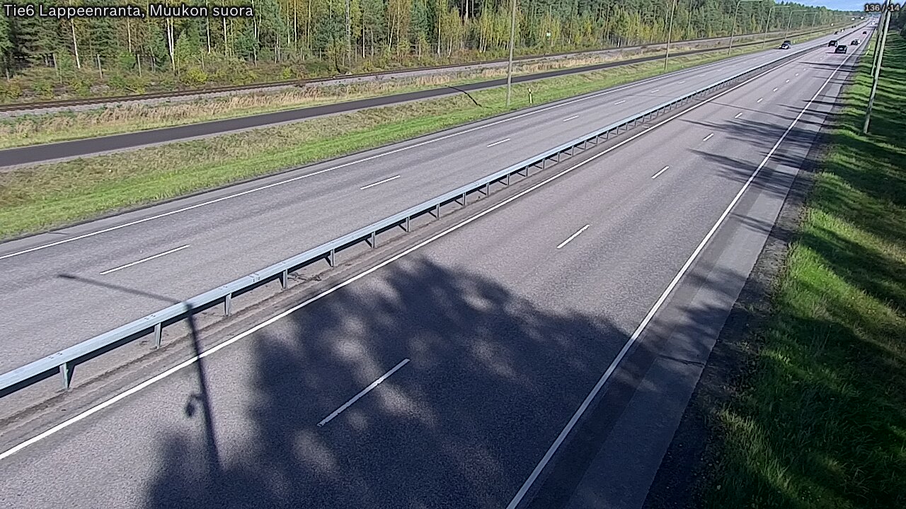 Kelikamerat Kuva Tie 6 Lappeenranta, Muukon suora, Lappeenranta, Etelä-Karjala