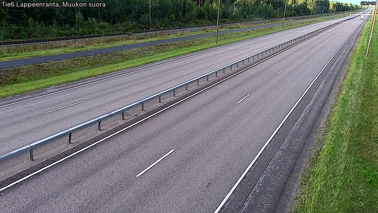 Kelikamerat Kuva Tie 6 Lappeenranta, Muukon suora, Lappeenranta, Etelä-Karjala