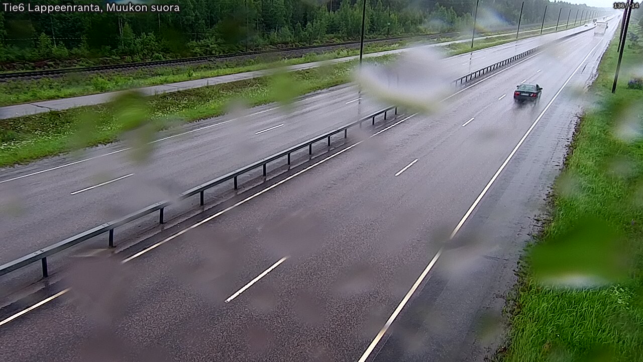 Kelikamerat Kuva Tie 6 Lappeenranta, Muukon suora, Lappeenranta, Etelä-Karjala