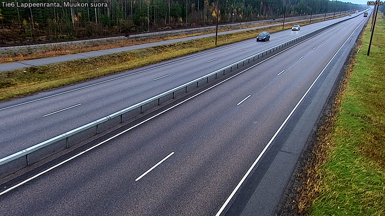 Kelikamerat Kuva Tie 6 Lappeenranta, Muukon suora, Lappeenranta, Etelä-Karjala