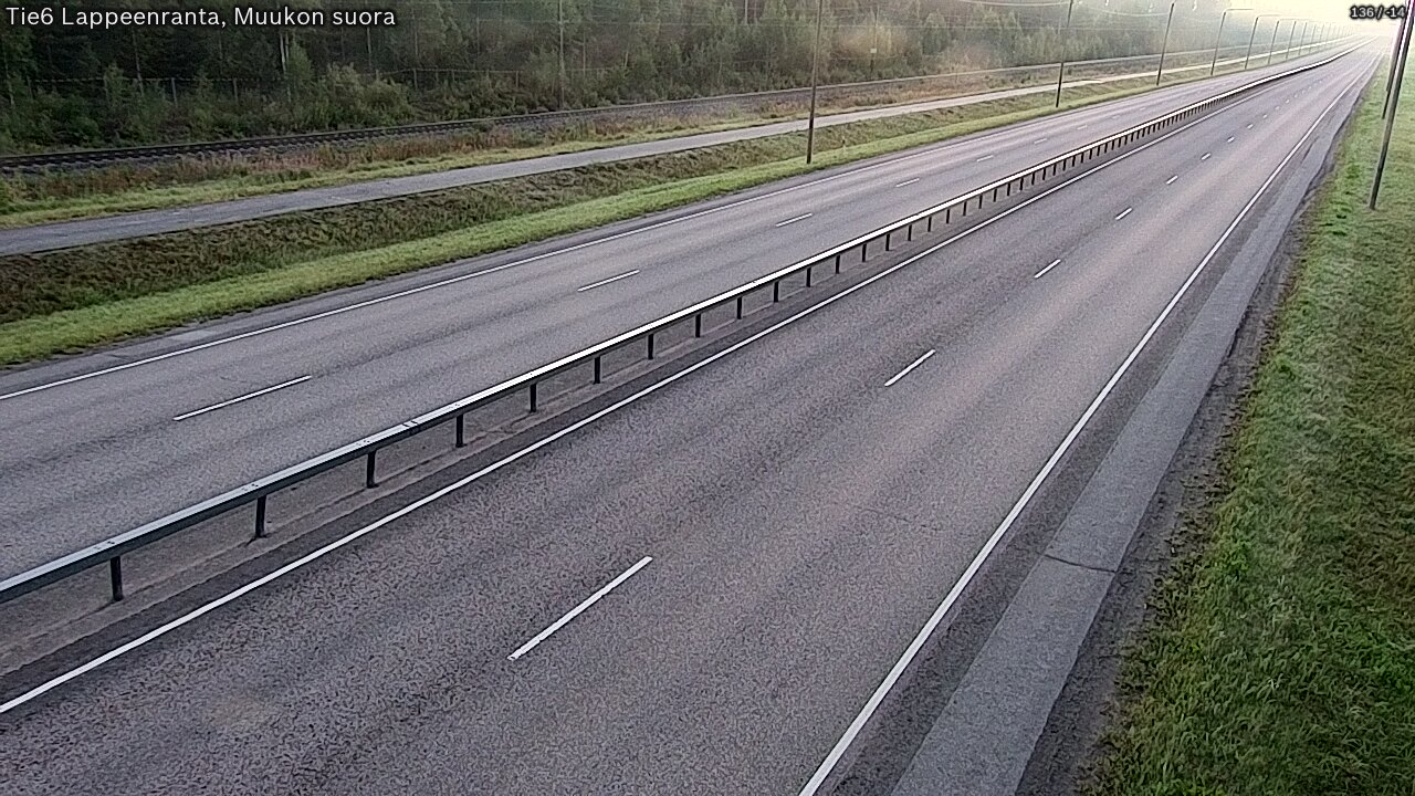 Kelikamerat Kuva Tie 6 Lappeenranta, Muukon suora, Lappeenranta, Etelä-Karjala
