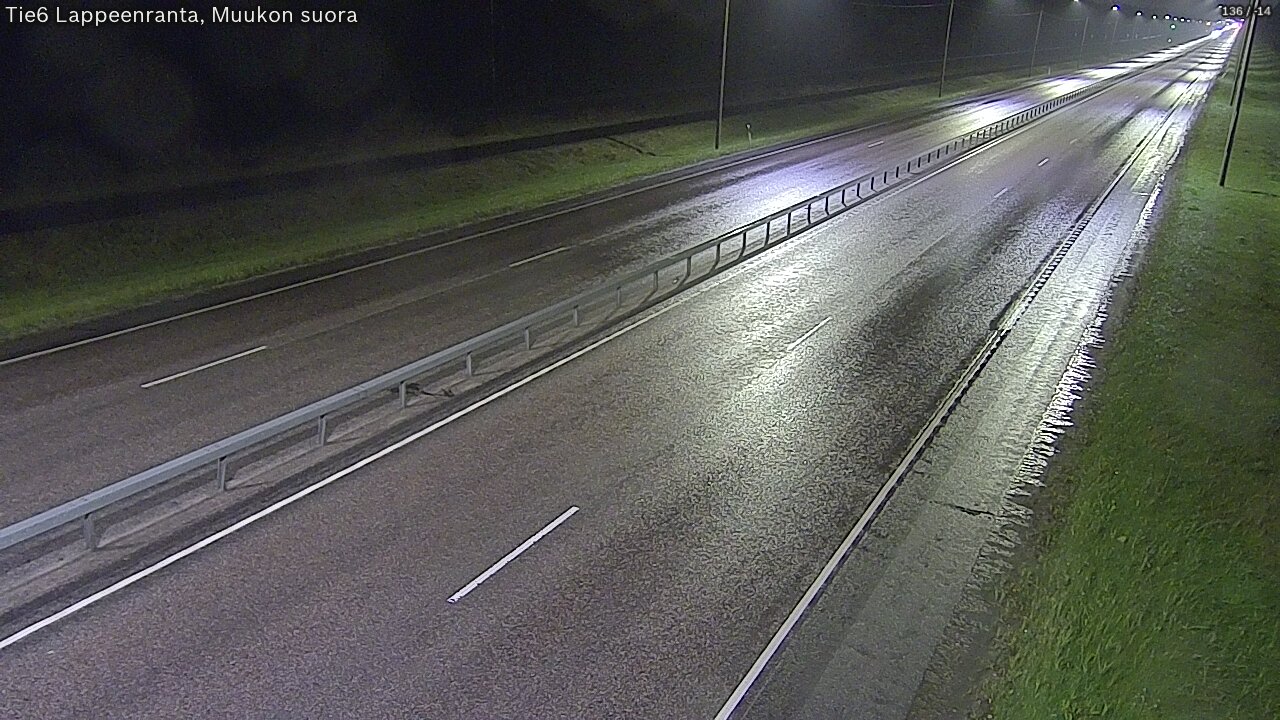 Kelikamerat Kuva Tie 6 Lappeenranta, Muukon suora, Lappeenranta, Etelä-Karjala