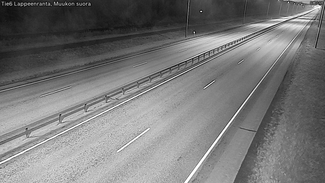 Kelikamerat Kuva Tie 6 Lappeenranta, Muukon suora, Lappeenranta, Etelä-Karjala