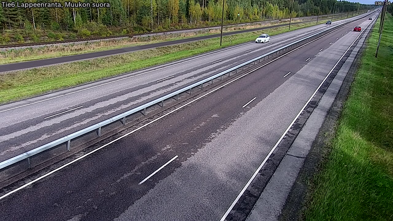 Kelikamerat Kuva Tie 6 Lappeenranta, Muukon suora, Lappeenranta, Etelä-Karjala