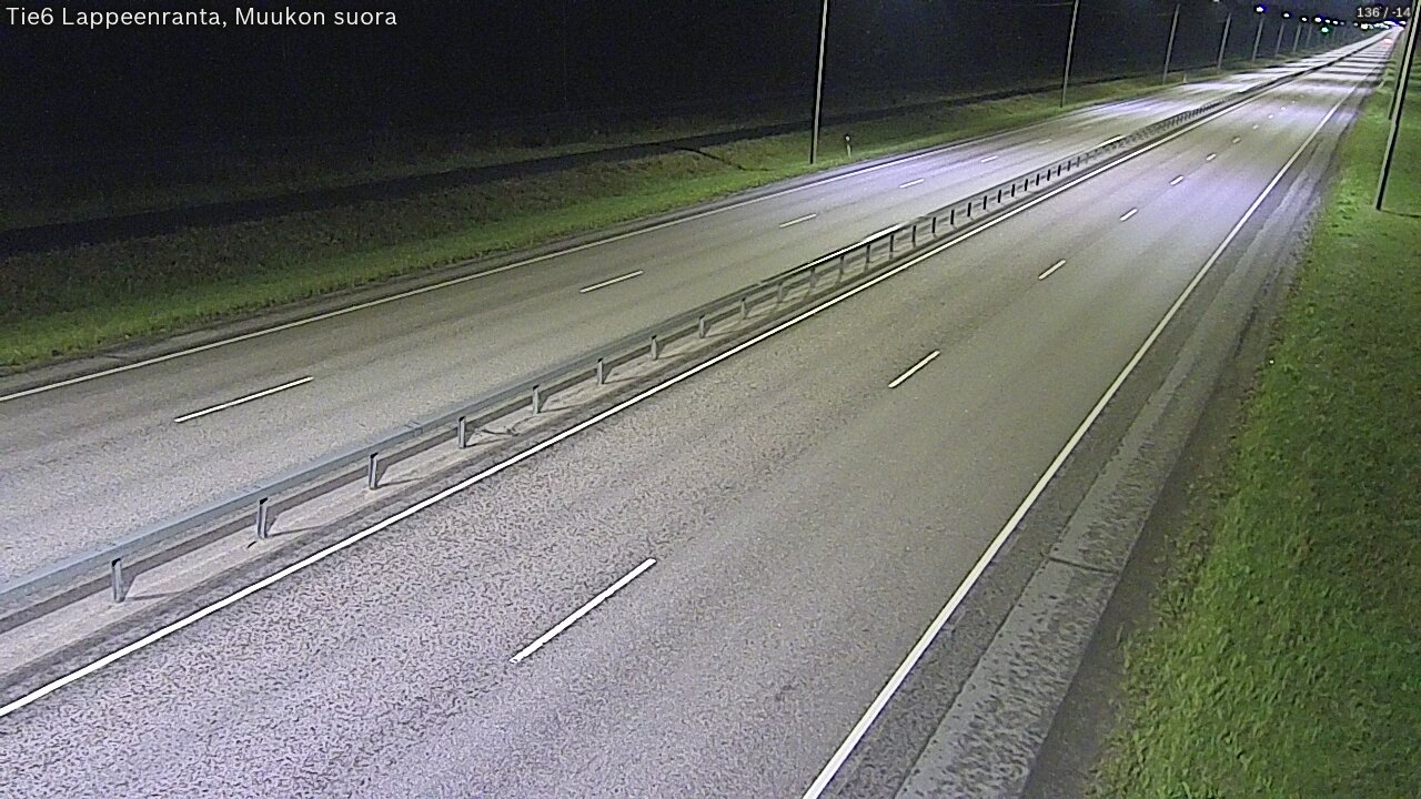 Kelikamerat Kuva Tie 6 Lappeenranta, Muukon suora, Lappeenranta, Etelä-Karjala