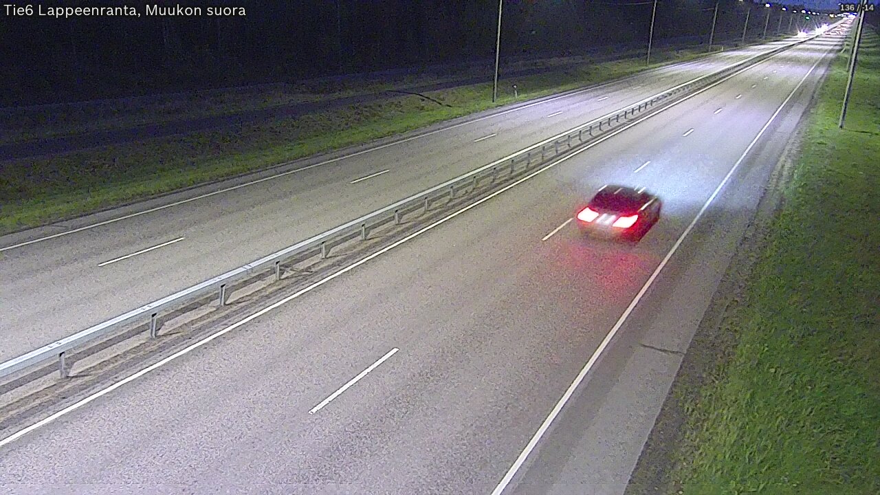 Kelikamerat Kuva Tie 6 Lappeenranta, Muukon suora, Lappeenranta, Etelä-Karjala
