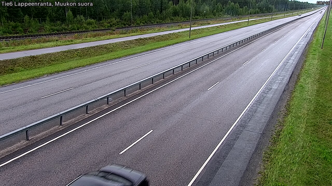Kelikamerat Kuva Tie 6 Lappeenranta, Muukon suora, Lappeenranta, Etelä-Karjala