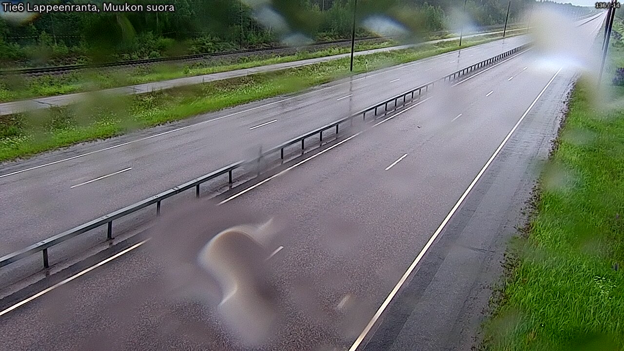 Kelikamerat Kuva Tie 6 Lappeenranta, Muukon suora, Lappeenranta, Etelä-Karjala