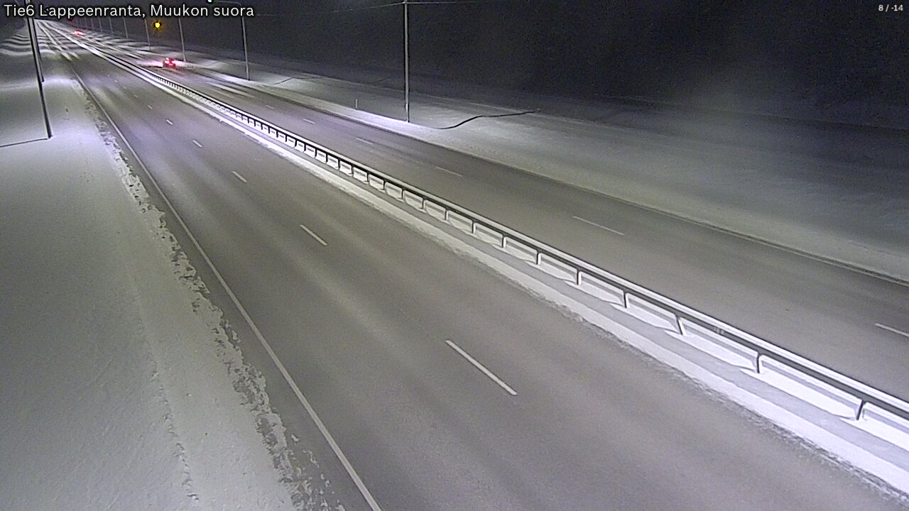 Kelikamerat Kuva Tie 6 Lappeenranta, Muukon suora, Lappeenranta, Etelä-Karjala