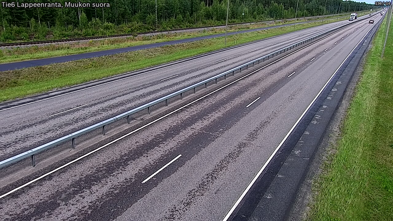 Kelikamerat Kuva Tie 6 Lappeenranta, Muukon suora, Lappeenranta, Etelä-Karjala