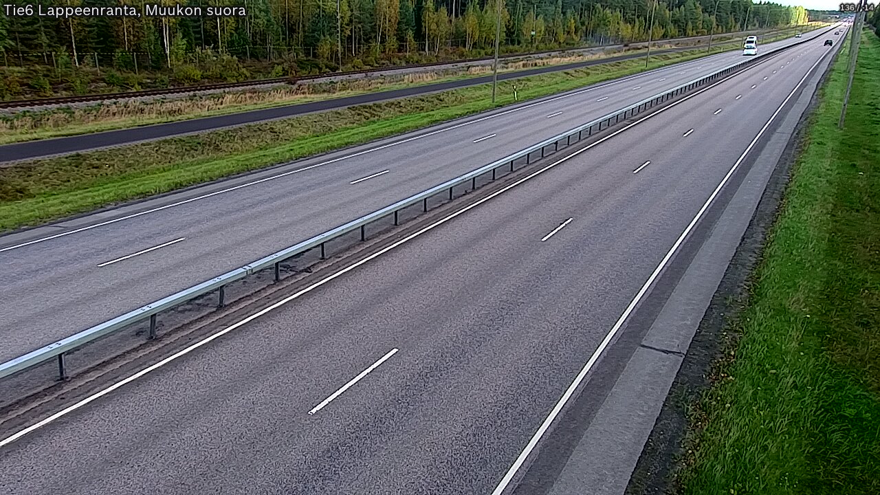 Kelikamerat Kuva Tie 6 Lappeenranta, Muukon suora, Lappeenranta, Etelä-Karjala